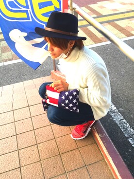 「MOJO（モジョ）のアイテム」を使った、しぃさん（メンズ・165cm）の冬コーディネート