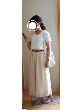 みっきーさん(レディース・163cm)の夏コーディネート