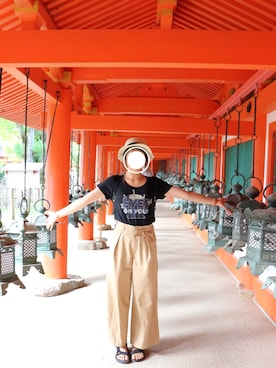 みっきーさん(レディース・163cm)の夏コーディネート