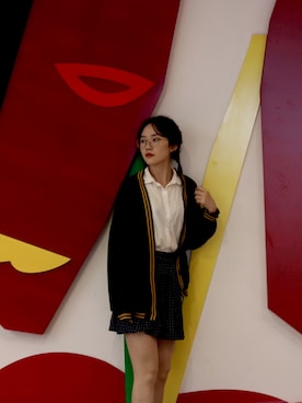 「NOのアイテム（その他アウター）」を使った、_无敌junkさん（レディース・163cm）の秋コーディネート
