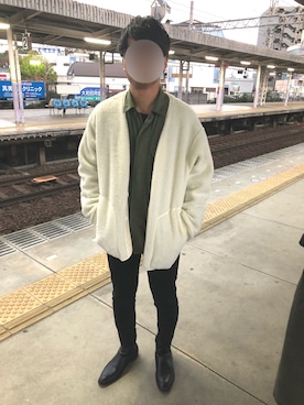 「ONE DAY KMC （ワンデイケーエムシー）のアイテム（シューズ）」を使った、gentaさん（メンズ・171cm）の秋コーディネート