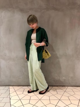 大久保さんのコーディネート