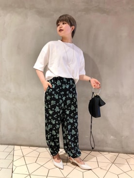 大久保さん（レディース・158cm）の夏コーディネート