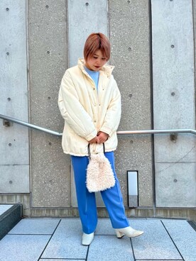 大久保さん（レディース・158cm）の秋コーディネート