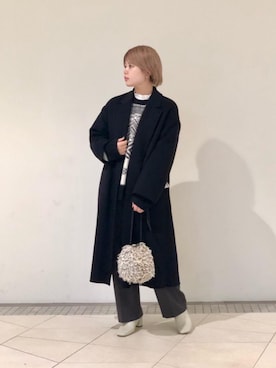 大久保さん（レディース・158cm）の秋コーディネート