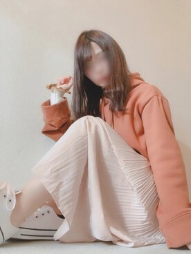 「ゆるカジ」｜「アイテム（その他）」を使った、emさん（レディース・153cm）の冬コーディネート