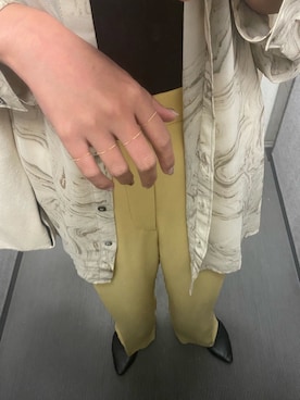 「PAS TIERRA（パティエラ）のアイテム」を使った、pt_ayumiさん（レディース・160cm）の春コーディネート