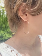 PAS TIERRA（パティエラ）の「【Ray】K10フープピアスL（ピアス（両耳