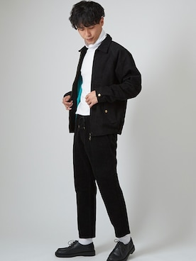 「improves（インプローブス）のアイテム（カバーオール）」を使った、improves_officialさん（メンズ・178cm）の秋コーディネート