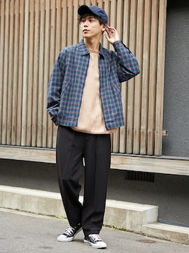 「improves（インプローブス）のアイテム（その他アウター）」を使った、improves_officialさん（メンズ・178cm）の冬コーディネート