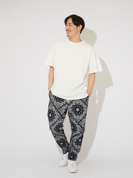 「improves（インプローブス）のアイテム（パンツ）」を使った、improves_officialさん（メンズ・181cm）の春コーディネート