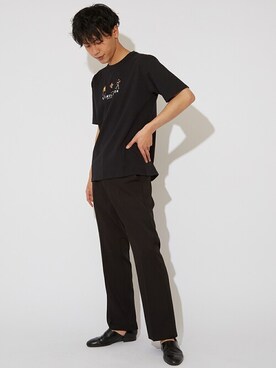 「improves（インプローブス）のアイテム（スラックス）」を使った、improves_officialさん（メンズ・178cm）の春コーディネート