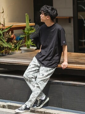 improves_officialさん（メンズ・178cm）の夏コーディネート