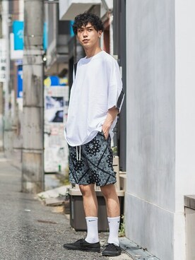 improves_officialさん（メンズ・178cm）の夏コーディネート