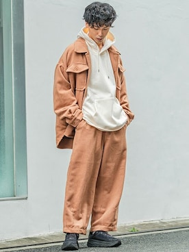 「improves（インプローブス）のアイテム（ジャケット/アウター）」を使った、improves_officialさん（メンズ・178cm）の秋コーディネート