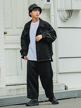 「improves（インプローブス）のアイテム（ジャケット/アウター）」を使った、improves_officialさん（メンズ・178cm）の秋コーディネート