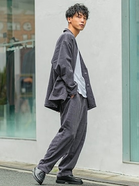 「improves（インプローブス）のアイテム（ジャケット/アウター）」を使った、improves_officialさん（メンズ・178cm）の秋コーディネート