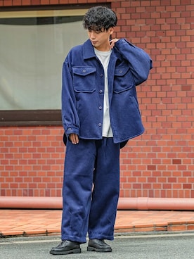 「improves（インプローブス）のアイテム（ジャケット/アウター）」を使った、improves_officialさん（メンズ・178cm）の秋コーディネート