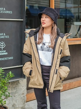 「improves（インプローブス）のアイテム（ジャケット/アウター）」を使った、improves_officialさん（レディース・161cm）の秋コーディネート