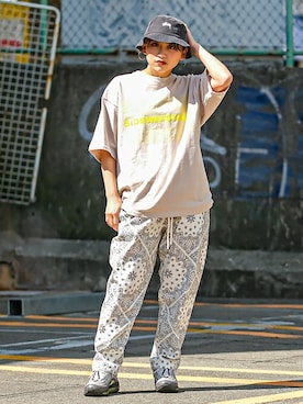 「SIDEWAY STANCE（サイドウェイスタンス）のアイテム」を使った、improves_officialさん（レディース・151cm）の春コーディネート