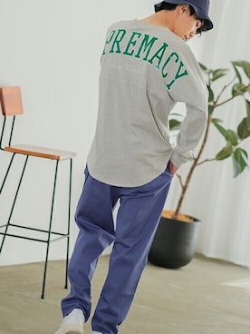 「SIDEWAY STANCE（サイドウェイスタンス）のアイテム（パンツ）」を使った、improves_officialさん（メンズ・178cm）の夏コーディネート