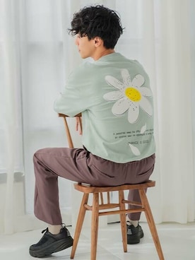 「improves（インプローブス）のアイテム（スラックス）」を使った、improves_officialさん（メンズ・178cm）の秋コーディネート