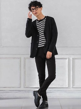 「improves（インプローブス）のアイテム（ジャケット/アウター）」を使った、improves_officialさん（メンズ・178cm）の秋コーディネート