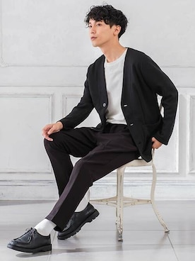 「SIDEWAY STANCE（サイドウェイスタンス）のアイテム」を使った、improves_officialさん（メンズ・178cm）の秋コーディネート