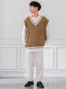 「SIDEWAY STANCE（サイドウェイスタンス）のアイテム」を使った、improves_officialさん（メンズ・178cm）の秋コーディネート