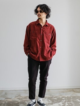 「SIDEWAY STANCE（サイドウェイスタンス）のアイテム」を使った、improves_officialさん（メンズ・175cm）の秋コーディネート