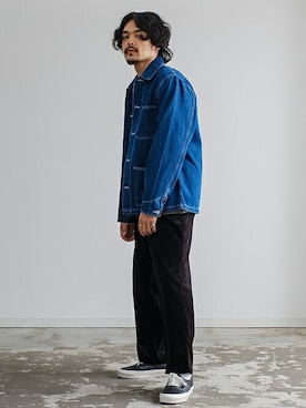 「SIDEWAY STANCE（サイドウェイスタンス）のアイテム（ジャケット/アウター）」を使った、improves_officialさん（メンズ・175cm）の秋コーディネート