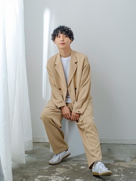 「improves（インプローブス）のアイテム（ジャケット/アウター）」を使った、improves_officialさん（メンズ・178cm）の冬コーディネート