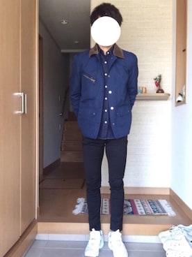 「JOURNAL STANDARD relume（ジャーナルスタンダード　レリューム）のアイテム（腕時計）」を使った、k178さん（メンズ・172cm）の冬コーディネート