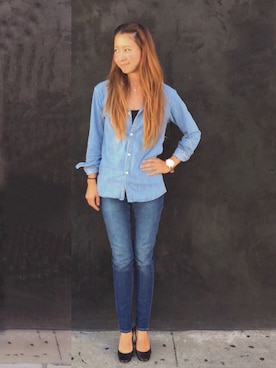 「BeverlyHills」｜mimi420さん（レディース・157cm）の冬コーディネート