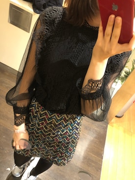 「archives e'pice（アルシーヴエピス）のアイテム」を使った、myu-Ⅱさん（レディース・169cm）の冬コーディネート