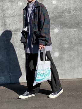 「ct70」｜「アイテム（ブルゾン）」を使った、kyoさん（メンズ・175cm）の秋コーディネート