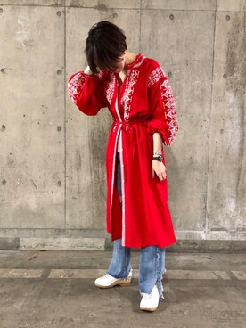 OKUBOさん（レディース・161cm）の春コーディネート