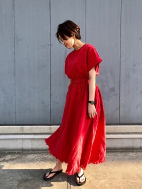 OKUBOさん(レディース・161cm)の夏コーディネート