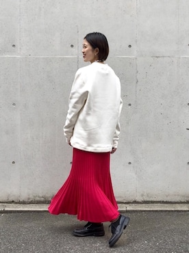 CHIHIROさん（レディース・161cm）の冬コーディネート