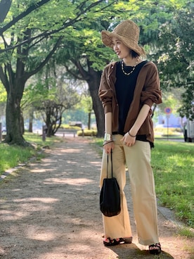 OKUBOさん(レディース・161cm)の夏コーディネート