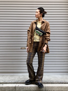 CHIHIROさん（レディース・161cm）の秋コーディネート