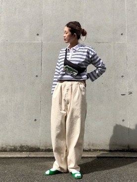 OKUBOさん（レディース・161cm）の春コーディネート