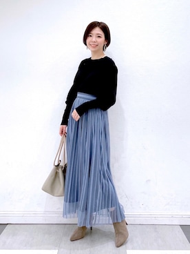 manami00716さん（レディース・155cm）の冬コーディネート