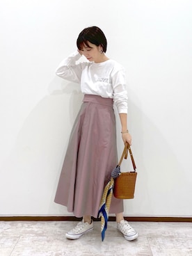 「andemiu」｜「アイテム（財布/小物）」を使った、manami00716さん（レディース・155cm）の冬コーディネート