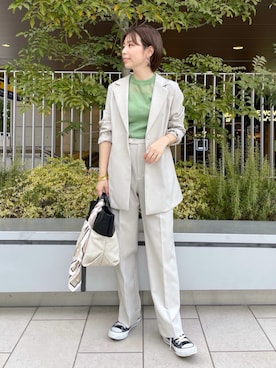 「andemiu」｜「アイテム（財布/小物）」を使った、manami00716さん（レディース・155cm）の春コーディネート