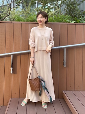 「andemiu」｜「アイテム（財布/小物）」を使った、manami00716さん（レディース・155cm）の春コーディネート