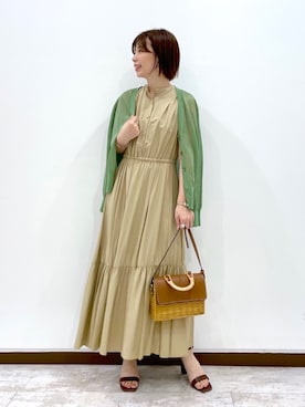 「andemiu」｜「アイテム（アンサンブル）」を使った、manami00716さん（レディース・155cm）の春コーディネート