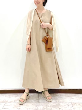 「andemiu」｜「アイテム（アンサンブル）」を使った、manami00716さん（レディース・155cm）の春コーディネート