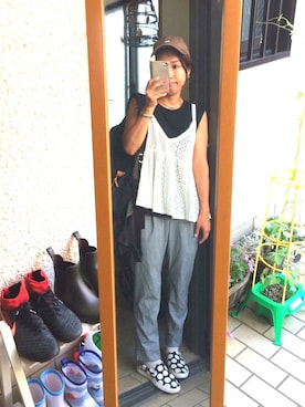 えりさん（レディース・158cm）の夏コーディネート