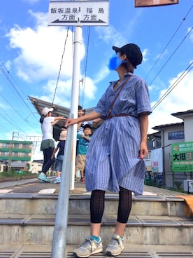 えりさん（レディース・158cm）の夏コーディネート